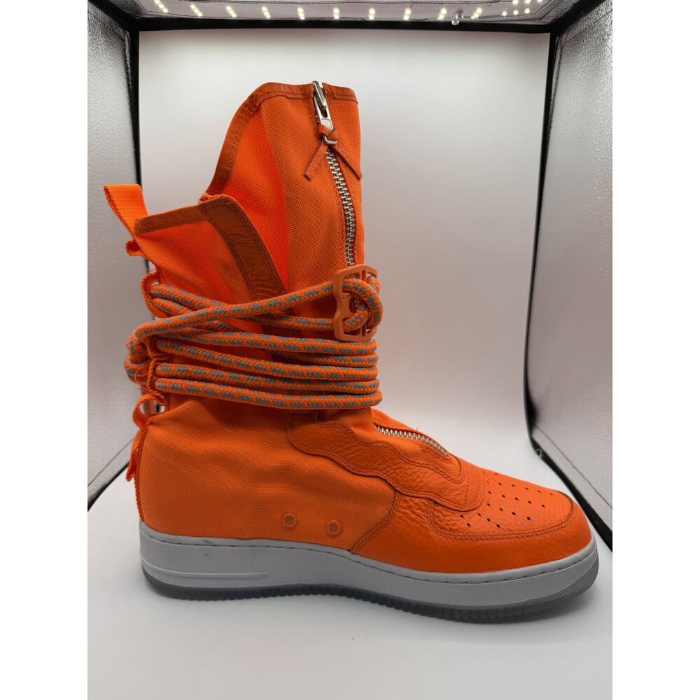 Nike Sf Air Force 1 High Total Orange 2017 - AA1128-800 Size 12 - NO BOX - Read - Picture 5 of 16